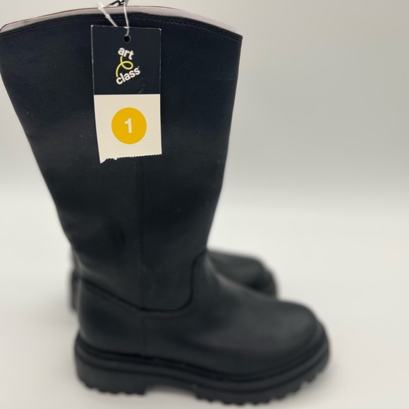 Toddler Girls' Mimi Riding Boots Black - Cat & Jack size 1 - Picture 5 of 11